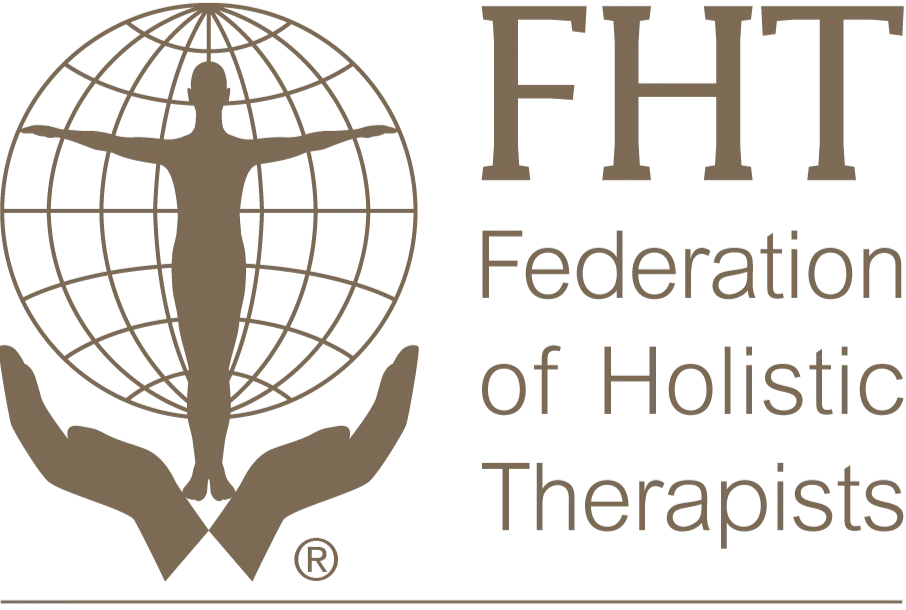 Federation of Holistic Therapists (FHT) logo, indicating Dawn’s professional reflexology credentials.